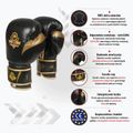 Boxing gloves DBX BUSHIDO natural leather black B-2v13 15