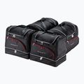 KJUST trunk bag set Alfa Romeo 159 Limousine 2005-2011 4 pcs. black