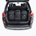 Trunk bag set KJUST Fiat 500L 2012+ 3 pcs black 14