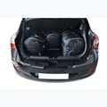 Trunk bag set KJUST Hyundai I30 Hatchback 2012-2016 4 pcs black 12
