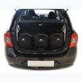 KJUST Nissan Micra 2010-2017 luggage compartment bag set 3 pcs black. 9
