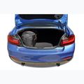 KJUST BMW 2 Coupe boot bag set 2013-2021 4 pcs black 18
