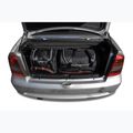 Trunk bag set KJUST Opel Astra Cabrio 2001-2006 4 pcs. black 12