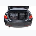 KJUST BMW 4 Coupe boot bag set 2013-2020 4 pcs black 16
