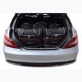 KJUST Mercedes-Benz Cls Shooting Brake luggage compartment bag set 2012-2017 5 pcs black. 12
