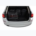 KJUST BMW 5 Touring luggage compartment bag set 2010-2017 5 pcs black 17