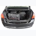KJUST BMW 3 Limousine boot bag set 2012-2018 4 pcs black 19