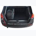 KJUST BMW 3 Touring luggage compartment bag set 2012-2018 4 pcs black 17