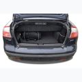 Trunk bag set KJUST Saab 9-3 Cabrio 2002-2015 4 pcs. black 19