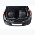 Trunk bag set KJUST Hyundai I30 Hatchback 2012-2016 3 pcs black 15