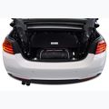 KJUST BMW 4 Convertible boot bag set 2013-2020 3 pcs black 17