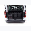 Trunk bag set KJUST Citroen Berlingo 2008-2018 6 pcs black 16