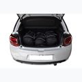Trunk bag set KJUST Citroen Ds3 Hatchback 2009-2016 3 pcs black 13