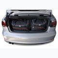 KJUST Audi A3 Cabrio 2014-2016 luggage compartment bag set 4 pcs black 14