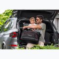 KJUST Audi A3 Cabrio 2014-2016 luggage compartment bag set 4 pcs black 19