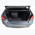 KJUST BMW 5 Limousine boot bag set 2016-2023 4 pcs black 17