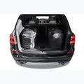 Trunk bag set KJUST BMW X3 2017+ 4 pcs black 16