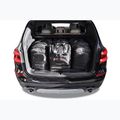 Trunk bag set KJUST BMW X3 2017+ 4 pcs black 14