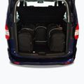 Trunk bag set KJUST Ford Tourneo Courier 2014+ 4 pcs black 15