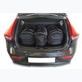Trunk bag set KJUST Volvo V40 Hatchback 2012-2019 3 pcs. black 11