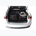 KJUST Audi A6 Avant boot bag set 2018+ 5 pcs black 16