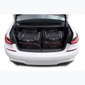 Trunk bag set KJUST BMW 3 Limousine Hybrid 2019+ 4 pcs black 14