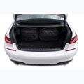 Trunk bag set KJUST BMW 3 Limousine Hybrid 2019+ 4 pcs black 16