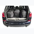 Trunk bag set KJUST BMW X3 Phev 2019+ 4 pcs black 15