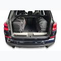 Trunk bag set KJUST BMW X3 Phev 2019+ 4 pcs black 16