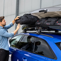 KJUST Interpack Tornado 6.6 roof box bag set 4 pcs. black 27