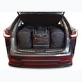 KJUST Lexus Nx Phev 2021+ 4 luggage compartment bag set black. 13