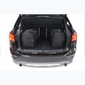 Trunk bag set KJUST BMW X1 Phev 2015+ 4 pcs black 15