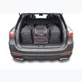 KJUST Mercedes-Benz GLC MHEV boot bag set 2022+ 4 pcs. black 13