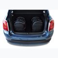 Trunk bag set KJUST Fiat 500X MHEV 2022+ 3 pcs black 15