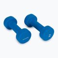 Spokey Shape IV dumbbells 2x2 kg blue 920895 2