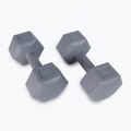 Spokey Monster II 2x5 kg grey dumbbells 920900 2