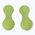 Spokey Bone 2pc dumbbell set green 926521 3