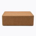 Spokey Nidra brown cork yoga cube 926634 5