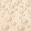 Spokey Rose sensory mat with piping beige 928909 3