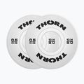 Weight THORN FIT Fractional 2 x 1 kg white/black