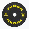 Weight THORN FIT Training Plate 15 kg black/yellow
