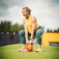 THORN FIT Cast Iron 16kg kettlebell red 2