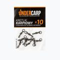 UnderCarp carp swivel with quick-change wheel black UC53