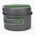 Rockland Travel Duo Anodized grey/green Tourist Cookware Set