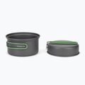 Rockland Travel Duo Anodized grey/green Tourist Cookware Set 2
