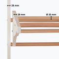 Gymnastics ladder RINAGYM Pro 3 white 7