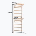 Gymnastics ladder RINAGYM 2W1 gimnastyczna white 9