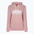 Ladies' sweatshirt Pitbull West Coast Hooded F.Terry „Boxing” powder pink