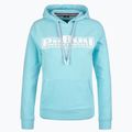Ladies' sweatshirt Pitbull West Coast Hooded F.Terry „Boxing” turquise