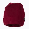 Men's winter beanie Pitbull West Coast Beanie Small Logo burgundy